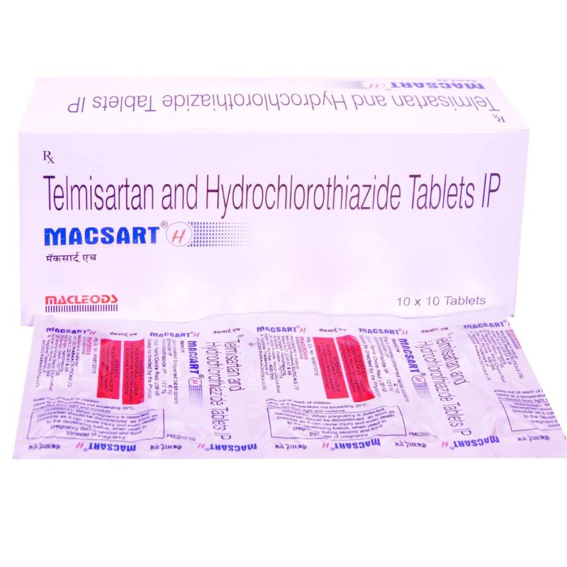 Macsart H 80mg/12.5mg Tablet