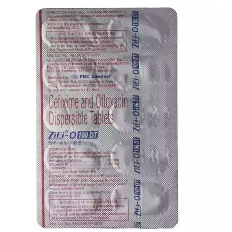 Zifi-O 100 DT Tablet