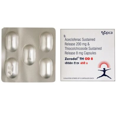 Zerodol TH OD 200mg/8mg Capsule SR