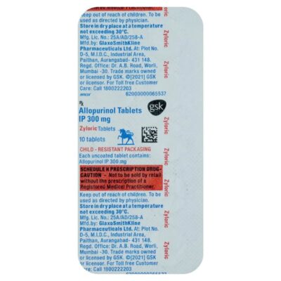 Zyloric 300 Tablet