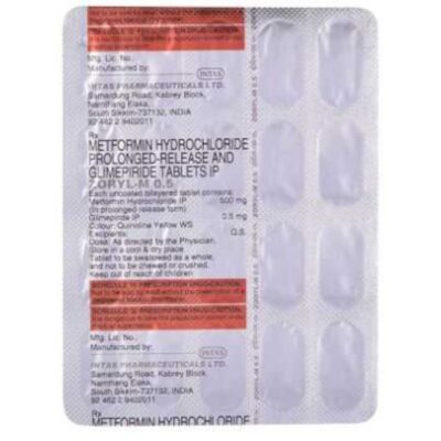 Zoryl M 0.5 Tablet PR