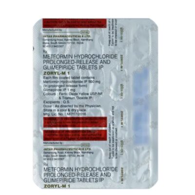 Zoryl-M 1 Tablet PR