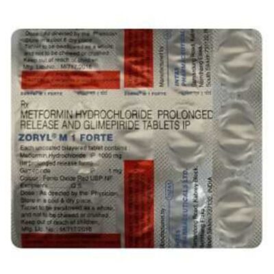 Zoryl-M 1 Forte Tablet PR