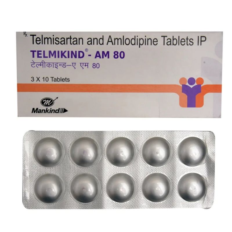 Telmikind-H 80 Tablet