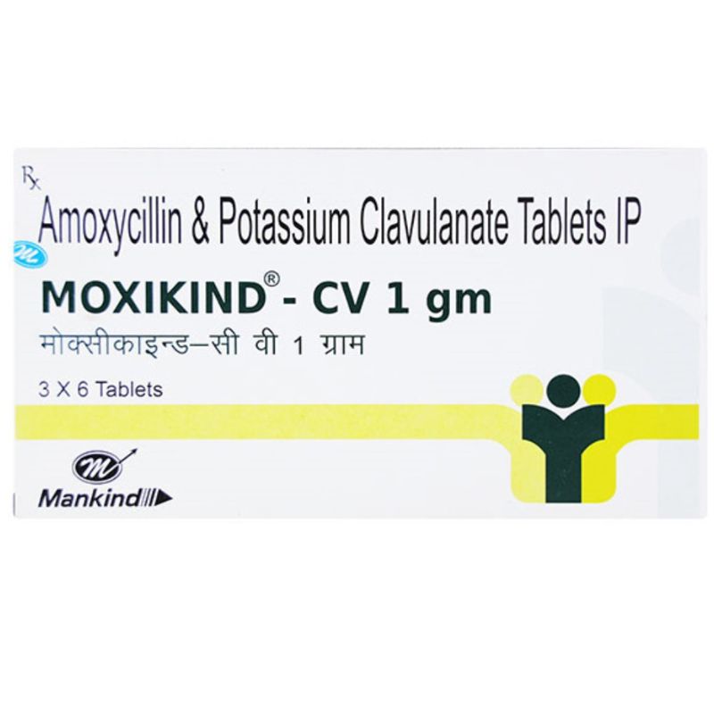 Moxikind-CV 1gm Tablet