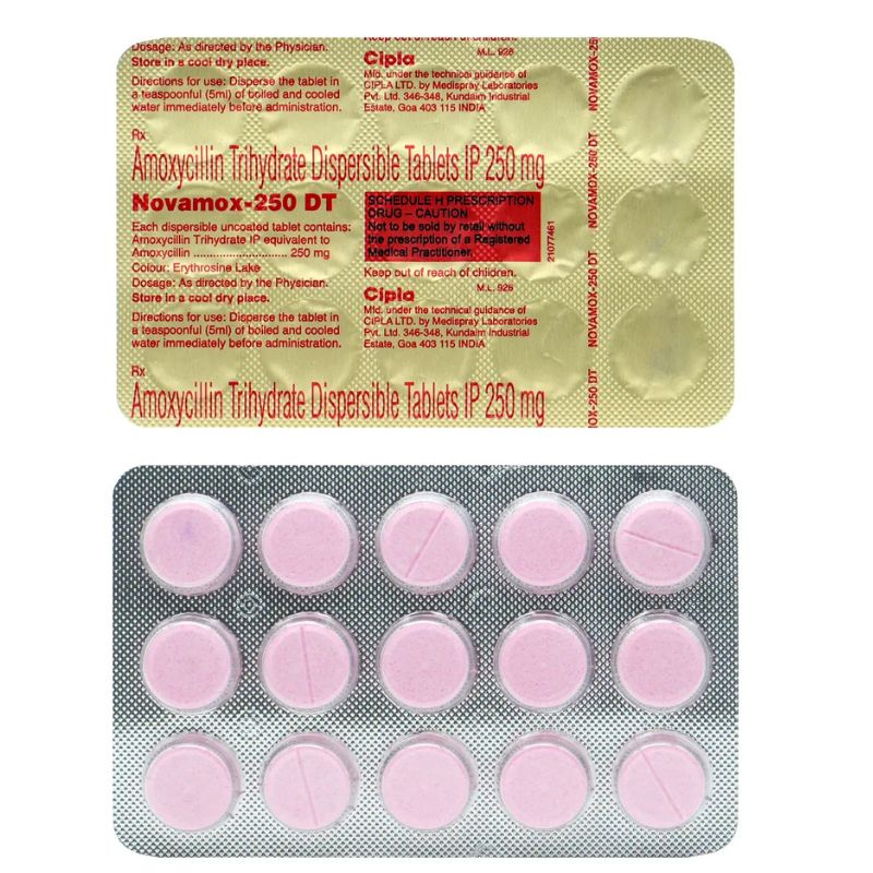 Novamox 250 DT Tablet