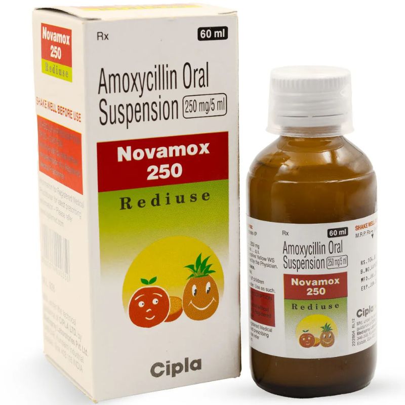 Novamox 250 Rediuse Oral Suspension