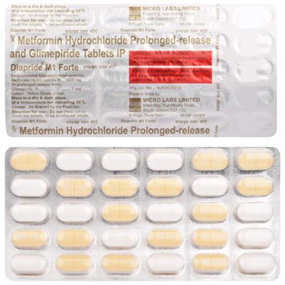 Diapride M1 Forte Tablet PR
