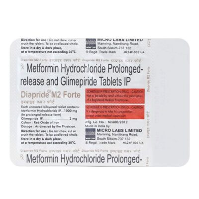 Diapride M2 Forte Tablet PR