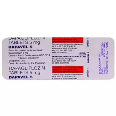 Dapavel 5mg Tablet