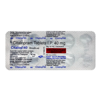 Citalop 40mg Tablet