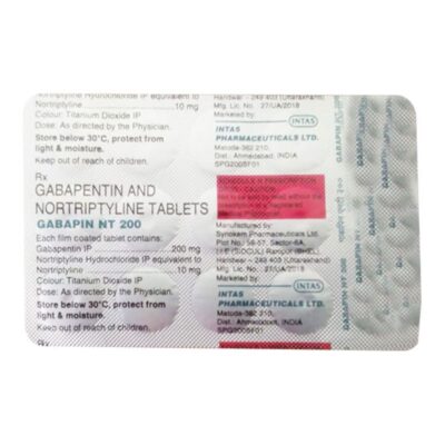Gabapin NT 200 Tablet