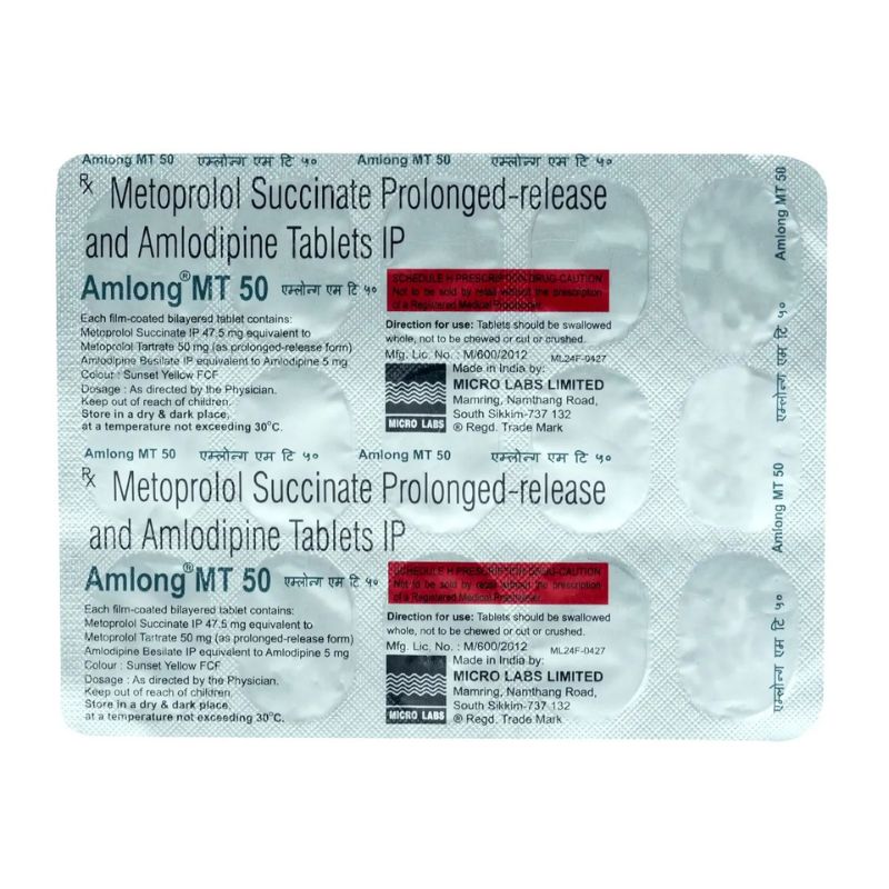 Amlong MT 50 Tablet PR