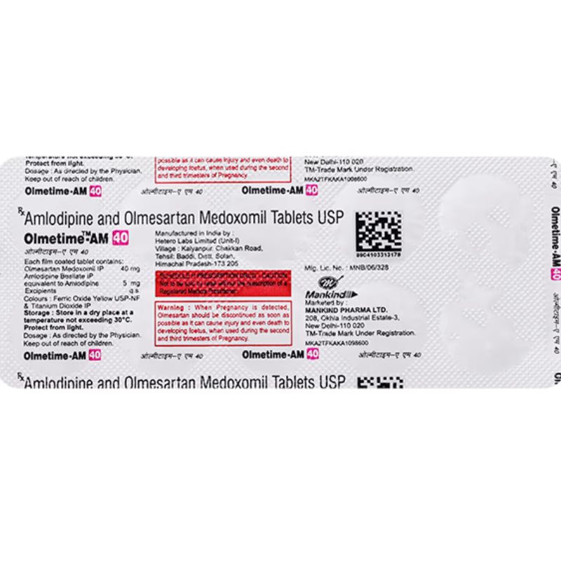 Olmetime-AM 40 Tablet