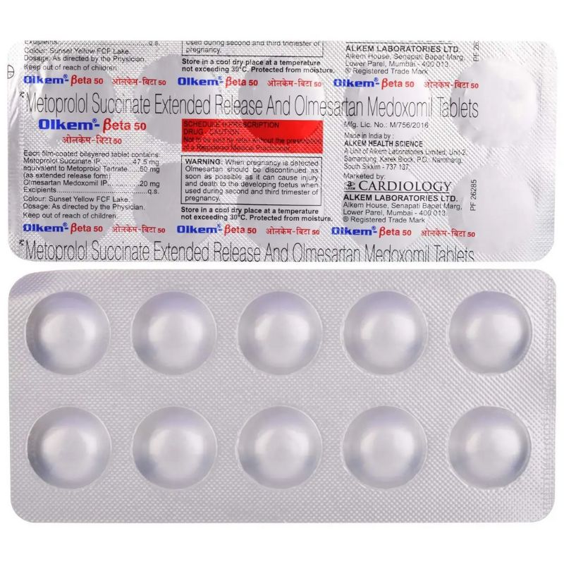 Olkem-Beta 50 Tablet ER