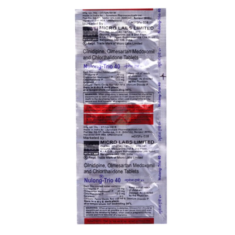 Nulong-Trio 40 Tablet