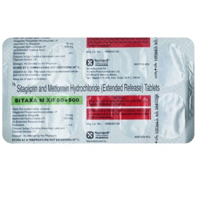 SiTaxa M XR 50+500 Tablet ER