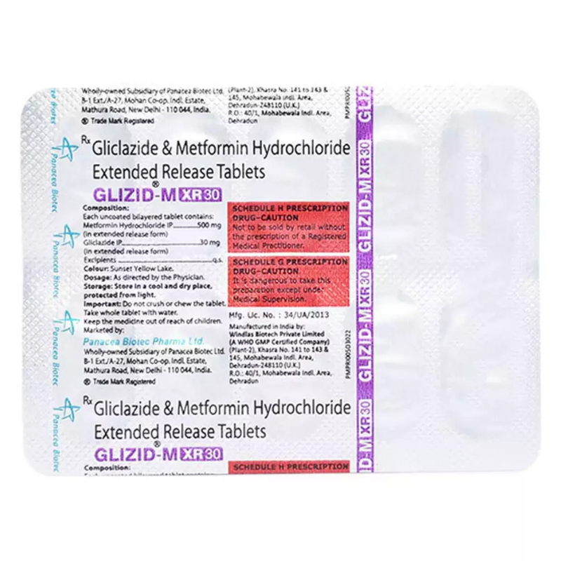 Glizid-M XR 30 Tablet