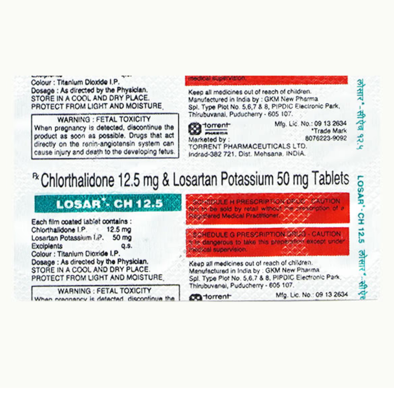 Losar-CH 12.5 Tablet