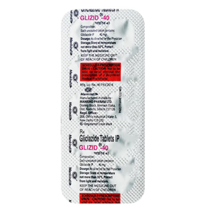 Glizid 40 Tablet