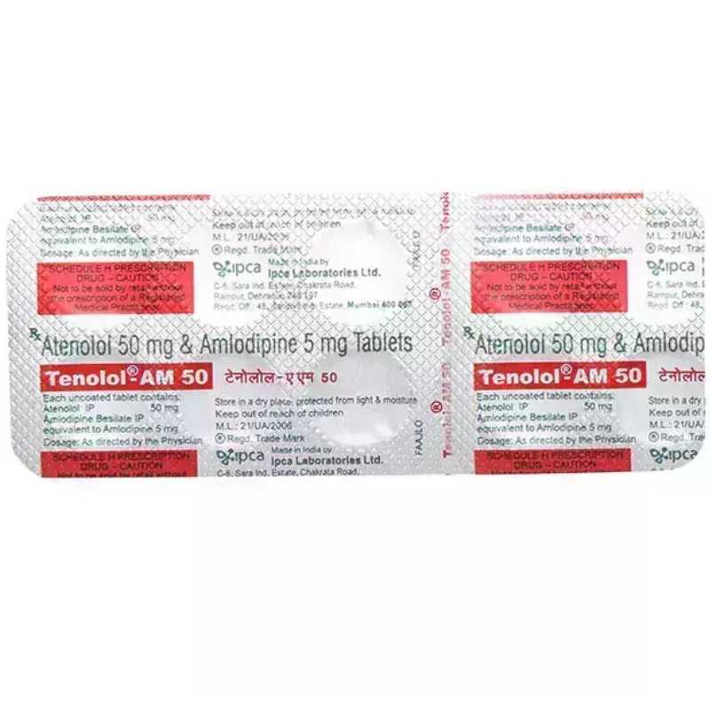 Tenolol AM 50 Tablet