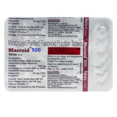 Macroid 500mg Tablet