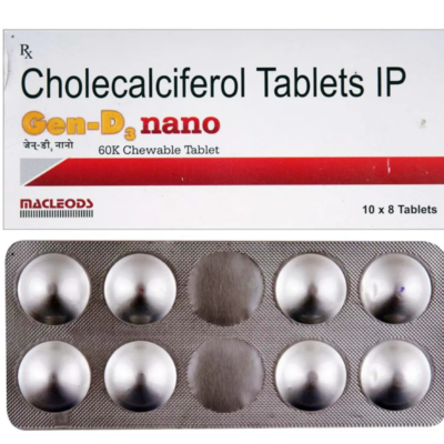Gen-D3 Nano 60K Chewable Tablet