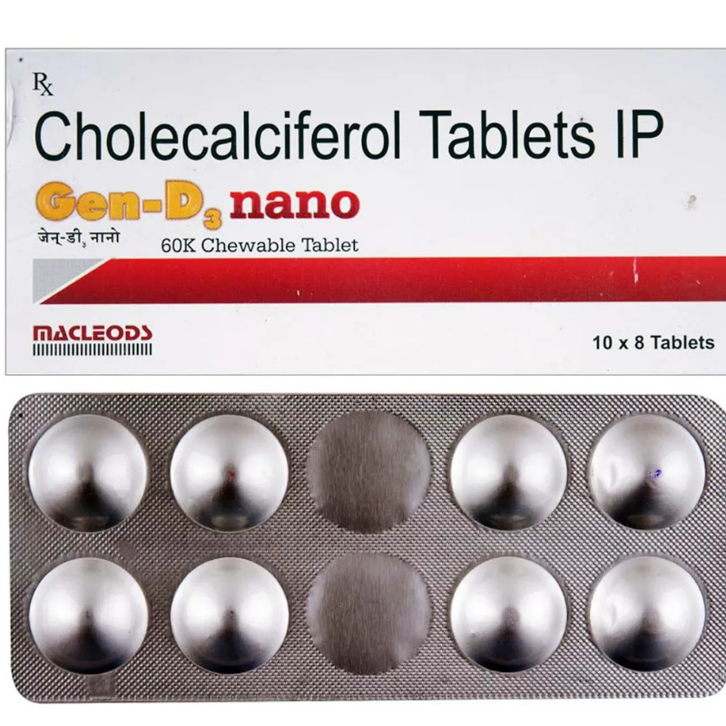 Gen-D3 Nano 60K Chewable Tablet