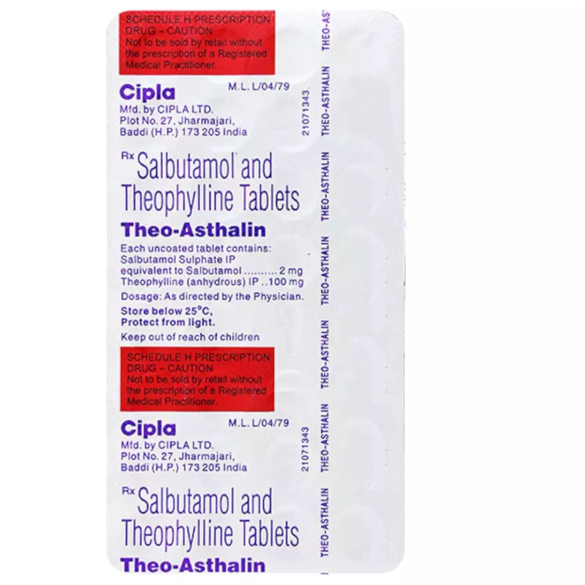 Theo-Asthalin Tablet