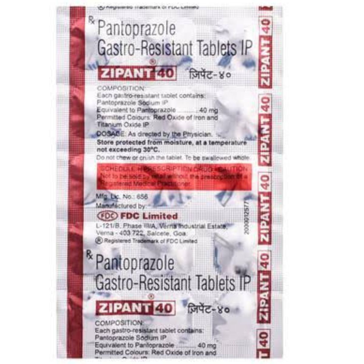 Zipant 40 Tablet