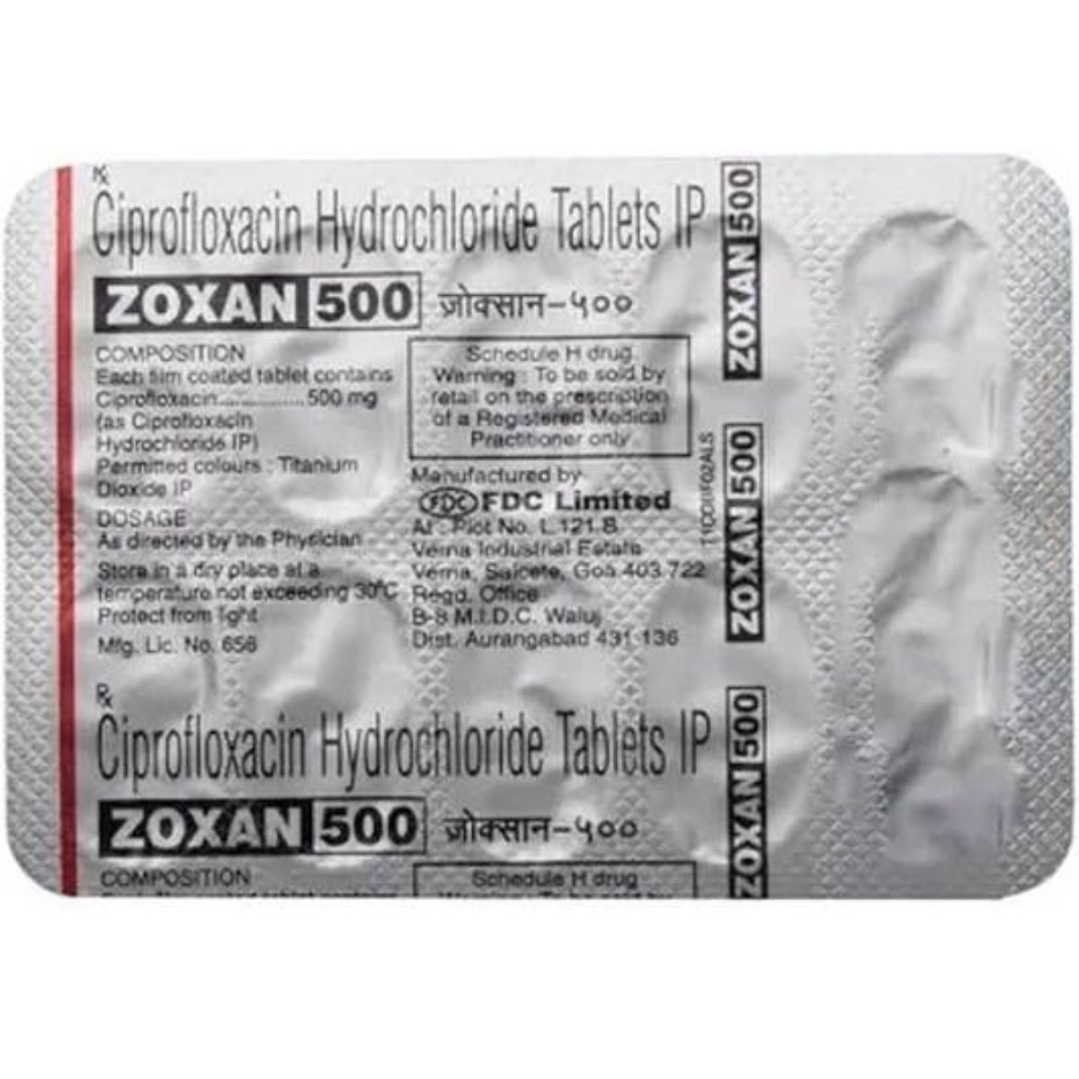 Zoxan 500 Tablet