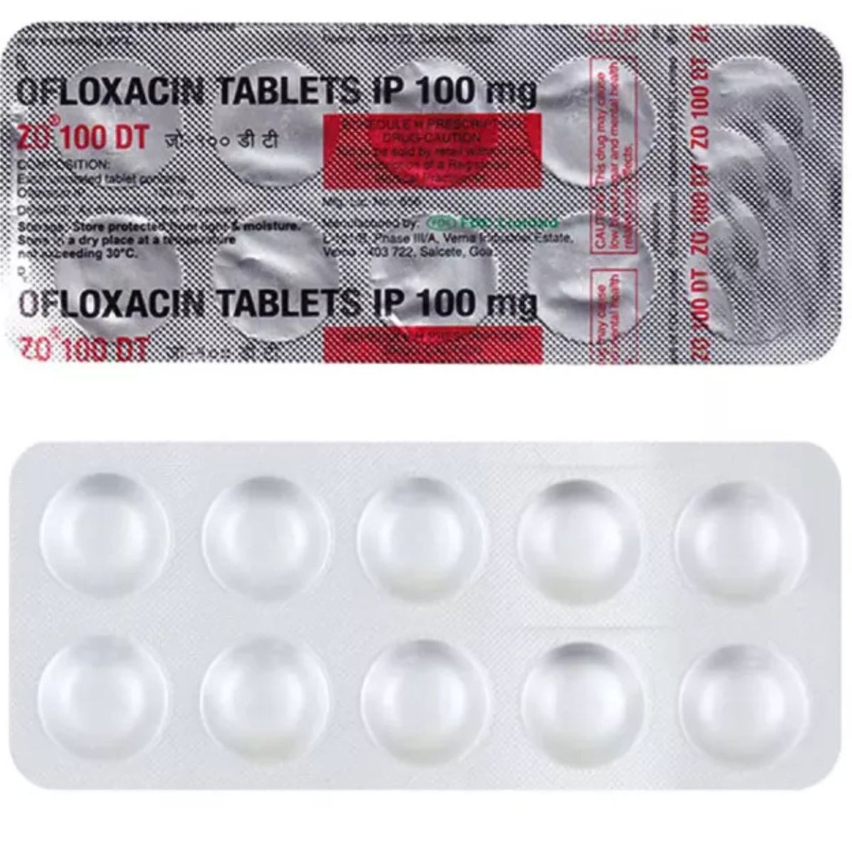 ZO 100mg Tablet DT