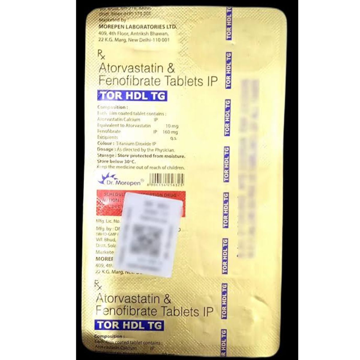 Tor HDL TG Tablet