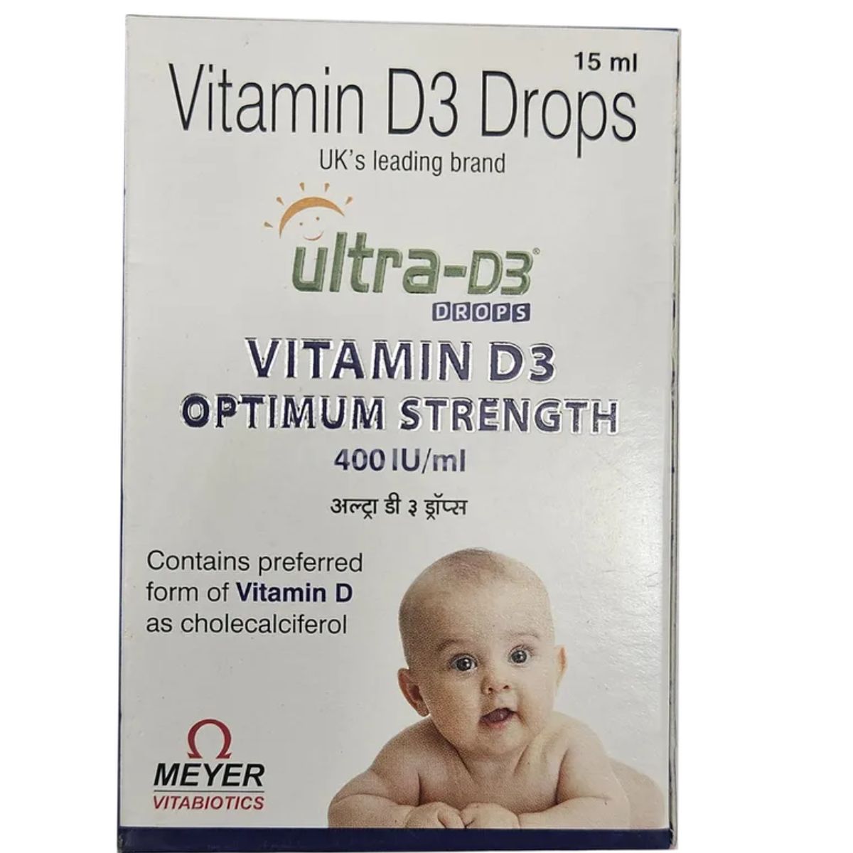 Ultra 400 IU Vitamin D3 Oral Drops