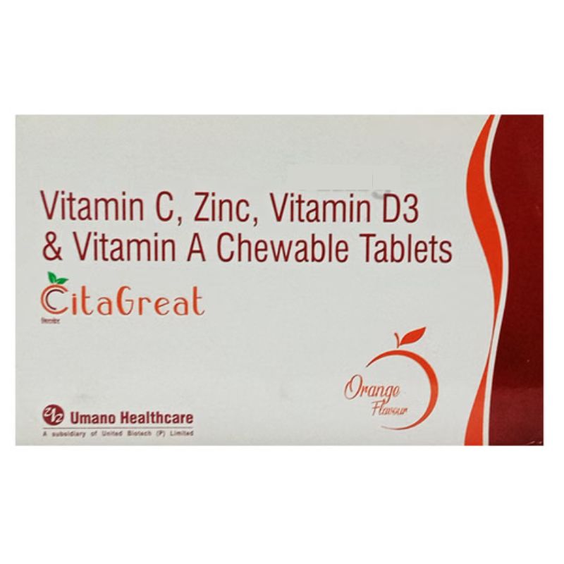 CitaGreat Chewable Tablet Orange