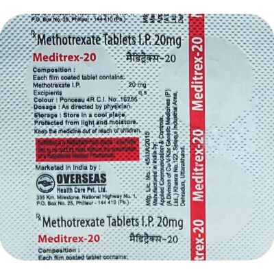 Meditrex 20mg Tablet