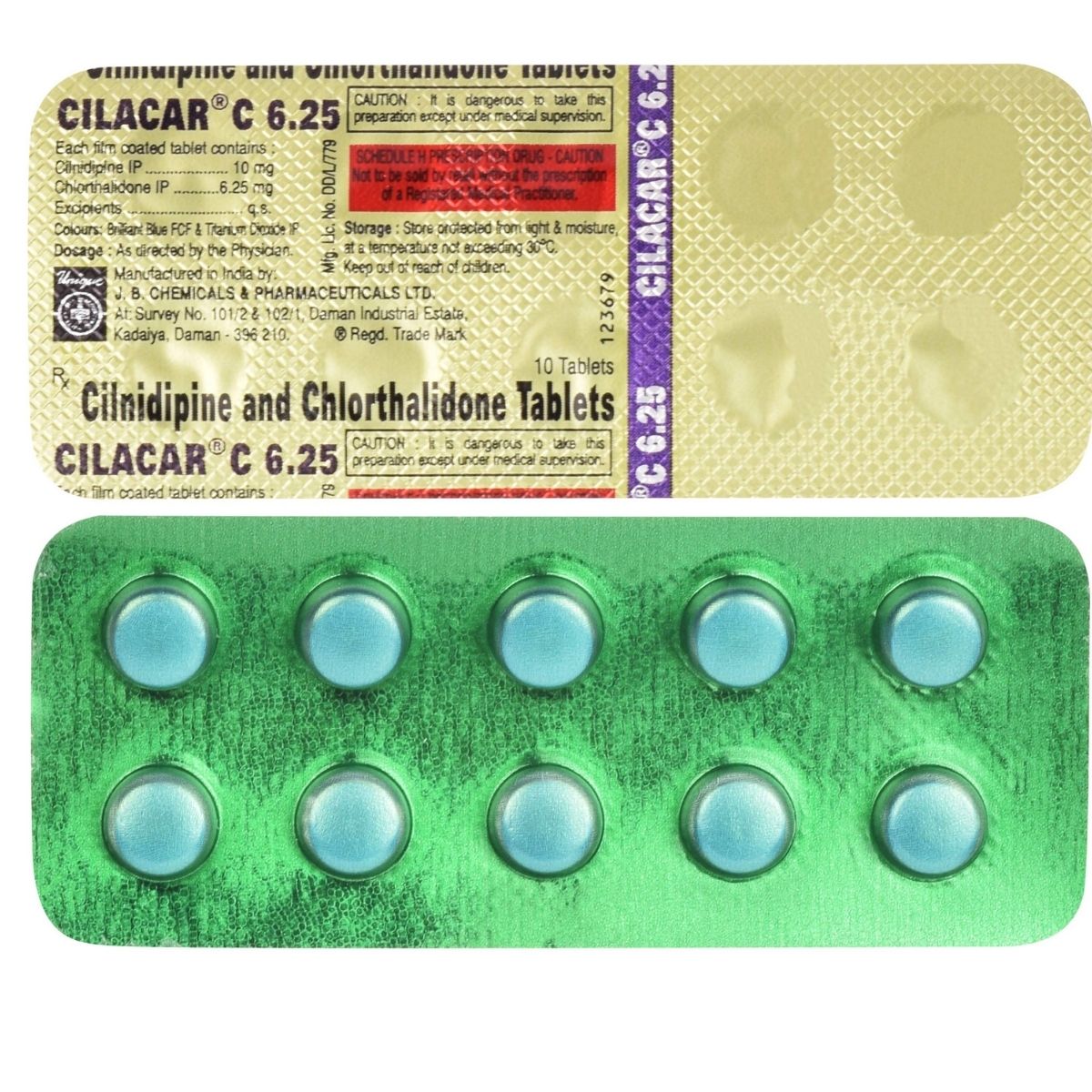 Cilacar C Tablet