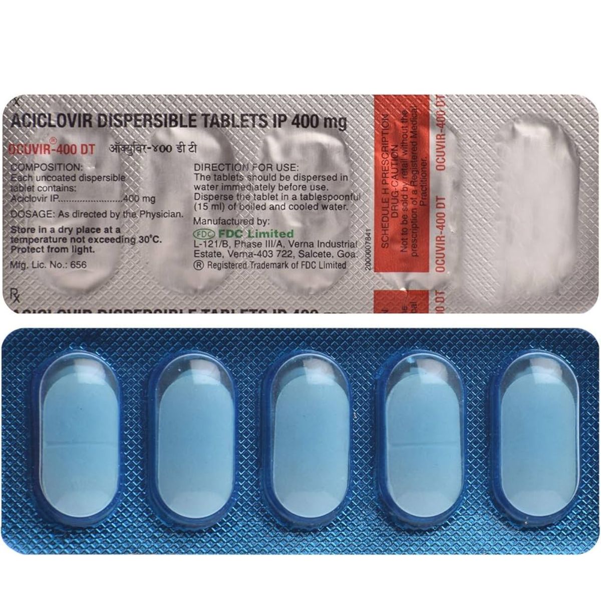 Ocuvir 400 DT Tablet