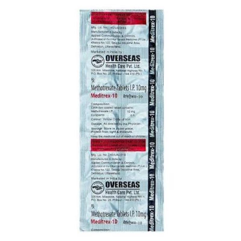 Meditrex 10mg Tablet